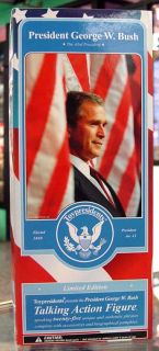 George w Bush 12 Talking Action Figure Toypresidents