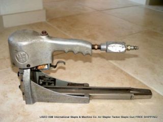   Staple & Machine Co. Air Stapler Tacker Gun 