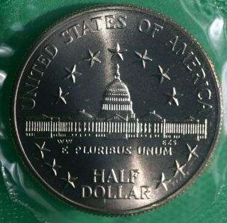 1989 US Mint Congressional BU Half Dollar Commemorative Coin Free SHIP 