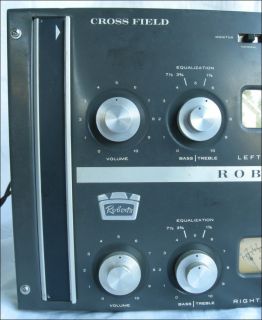 Pr Roberts 770 Tube Amplifiers, 1960s, Akai M7, Serviced, Clean
