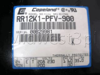 information copeland air cooled condensing unit rr12k1 pfv 900 tons 