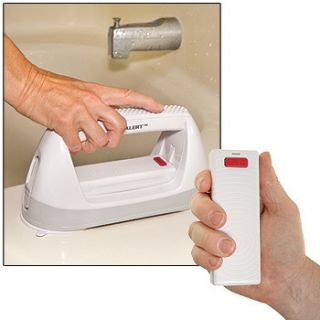New Bath Safety Grip with Alert Button Audible Alarm Remote