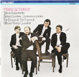 SCHUBERT STRING QUARTETS ALBAN BERG VIENNA GERMAN RARE CLASSICAL CD 