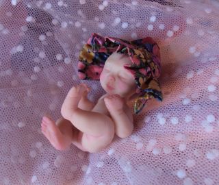   Realistic Baby Doll Full Sculpt by Lidia Albanese Polymer Clay