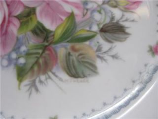 Royal Albert Happy Birthday 8 Floral Plate Signed EXC