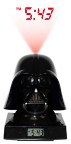 Star Wars Darth Vader Projection Alarm Clock with SFX New