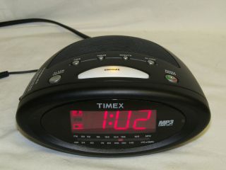 Timex AM FM Nature Sounds Alarm Clock w  Docking NIB Commercial 