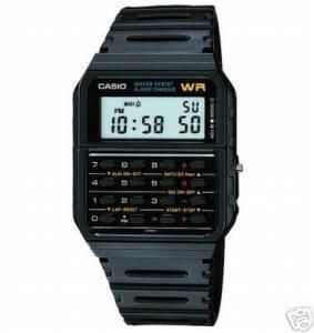 Casio Digital Calculator Alarm Watch CA53W 1 CA 53W 1Z