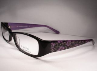 fabio alberti women eyeglass frames new 901 black