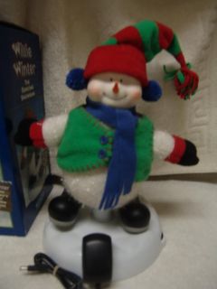 Willie Winter Animated Dancing Snowman Christmas Tree Song by Brenda 