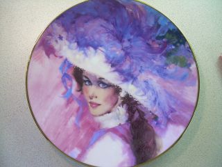 Avon Mrs PFE Albee Four Seasons Springs Magic Splendor Collector Plate 