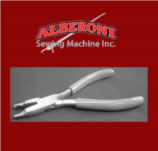 Osborne Upholstery 1012 Zip Stop Pliers Alberoni Sewing Machine