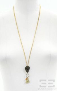 Alexis Bittar Labradorite Gemstone Pendant Necklace