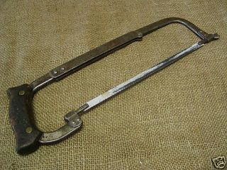 Vintage Albert Lea Hack Saw Saws Antique Tool Tools