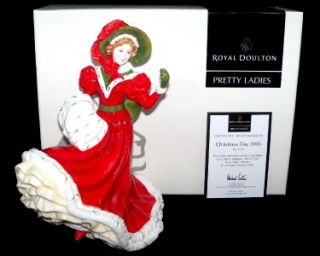 Royal Doulton CHRISTMAS DAY 2005 Pretty Ladies Figurine HN4723
