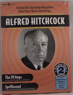 Alfred Hitchcock 39 Steps Spellboundb 2 Disk Set CD