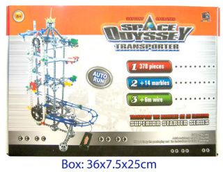 Space Odyssey Marble Auto Run Construction Set 378pcs
