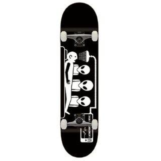 ALIEN WORKSHOP ABDUCTION COMPLETE Skateboard   8 x 31.7 BLACK