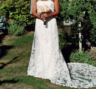 Alfred Angelo Wedding Dress Ivory Size 6