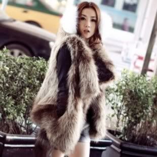 2011 Zara HM H M Style New Lady Faux Fur Vest Coats Jackets s M L Z005 