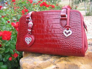 Brighton Red ☼alesha☼ Shoulderbag Handbag Purse