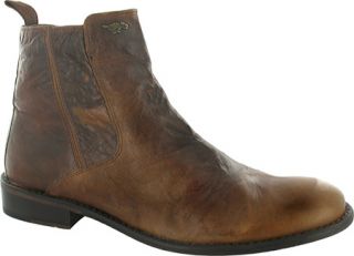 Mens Rocket Dog Algonquin Distressed Brown Leather Ankle Boots Shoes 8 