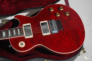 2011 Gibson Alex Lifeson Rush Custom Shop Les Paul Axcess in Crimson 