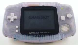 Game Boy Advance Clear Console System New Screen  045496713379