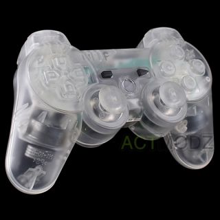 Hot All Transparent Custom Housing Shell for PS3 Controller with 