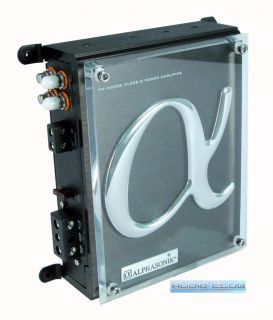 Alphasonik PM1600DE 600W PM Series 1 Channel Class D Car Audio MOSFET 
