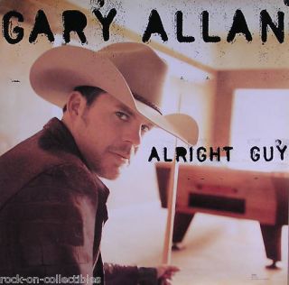 Gary Allan 2001 Alright Guy Promo Poster