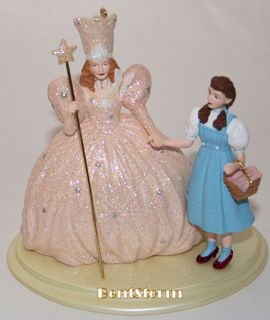 HALLMARK Wizard of OZ Dorothy & Glinda Good Witch Christmas Keepsake 