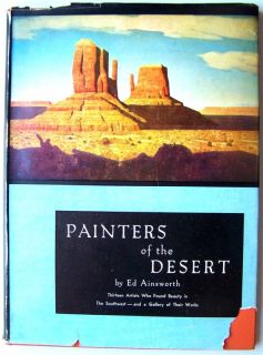 1960 Signed Southwest Art Book Painters of The Desert