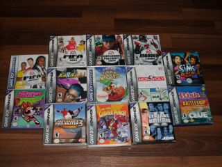 X13 Complete Boxed Game Boy Advance Games Lot Nintendo GBA DS Lite 