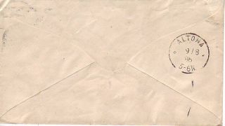 russia 1886 moskwa ps envelope to altona germany ps envelope postmark 