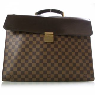 Louis Vuitton Damier Altona Briefcase Work Bag Purse LV