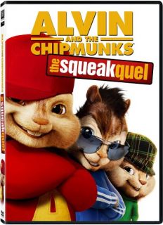 Alvin and The Chipmunks The Squeakquel New SEALED DVD