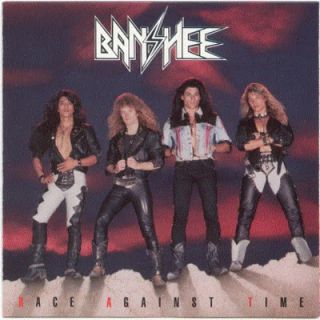 BANSHEE   Race Against Time CD 1989 (Steelheart/Babylon A.D./Savatage 