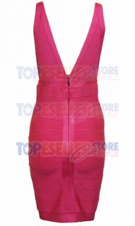 Amanda Bynes Pink Signature Bandage Dress Sz XS s M L Bodycon 