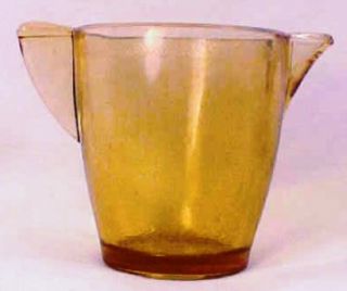 pc child s amber depression glass tea set akro agate