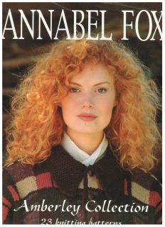 Annabel Fox Knitting Book Amberly Collection 23 Patterns