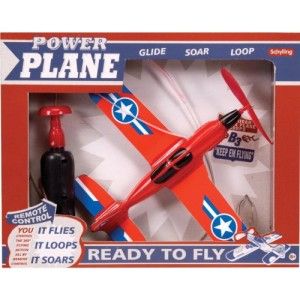 Power Plane Remote Control String Line Loop Airplane Battery Toy 