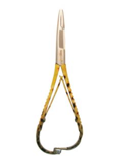 75 Mitten Clamp Forceps Scissor Brown Trout Stainless Steel Montana 