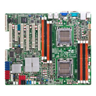 Asus Kcma D8 AMD Dual C32 Socket Motherboard Workstation DDR3 Untested 