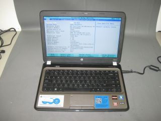 HP G4 1315DX Laptop AMD A6 3420M Quad Core 1 5 GHz 14 1 DVDRW 2GB 