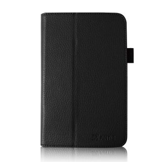 Black PU Leather Folio Stand Case Cover Stylus for Google Nexus 7 7 