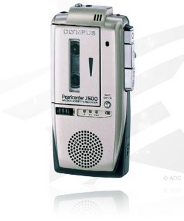 Olympus Pearlcorder J500 Microcassette Recorder