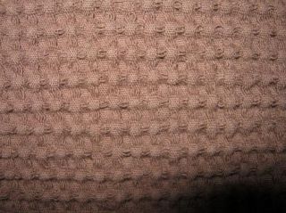 Fresh Produce Brown Waffle Knit Jacket Mother of Pearl Buttons Size M 