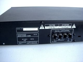   is this kenwood kt 57 stereo digital am fm tuner this tuner is used