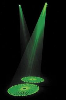 American DJ Emerald Scan II 4 9mW Laser Scanner Light